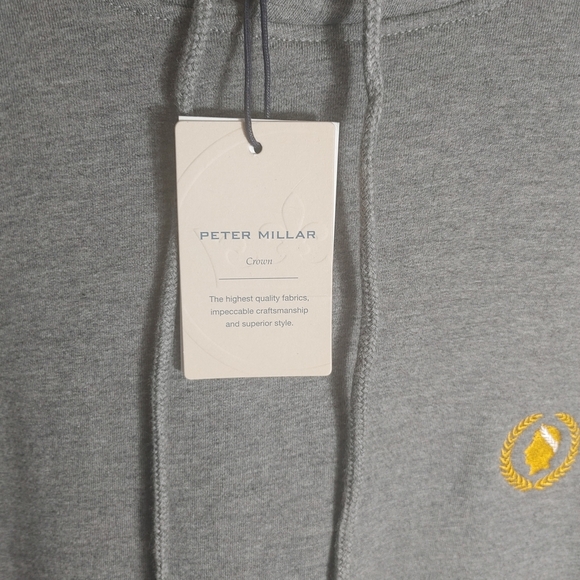 NWT Peter Millar Caesars Palace Formula 1 Hoodie Gray M L XL - Picture 2 of 6